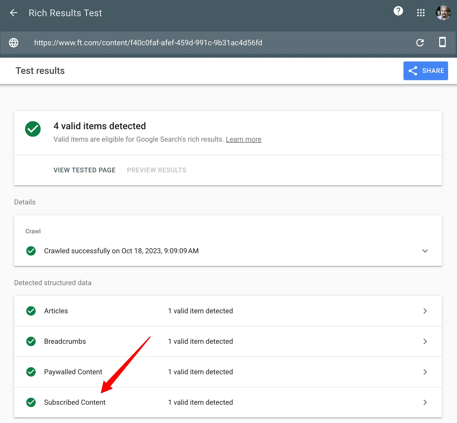 Résultats enrichis Google pour les contenus payants